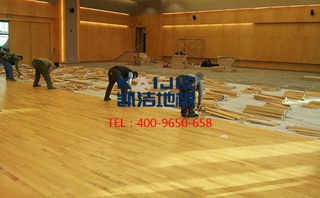 體育運(yùn)動(dòng)木地板施工技術(shù)措施-籃球地板